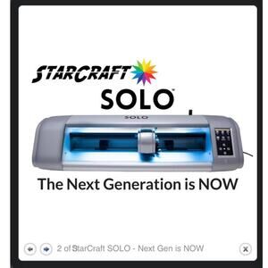 Title: StarCraft Solo 16" Cutting Machine - New in Box, Ultimate Crafting Tool